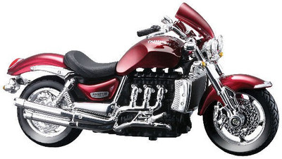 

Bburago Triumph Rocket III Diecast Toy Bike Model(RED)
