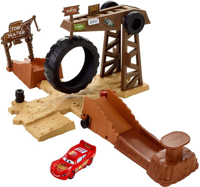 

Disney Cars Mater's Challenge Playset(Multicolor)