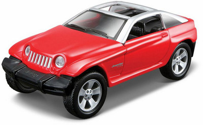 

Maisto Maisto Power Kruzerz 4.5 inch Pull Back Action - Jeep Jeepster Diecast Model Car(Red)