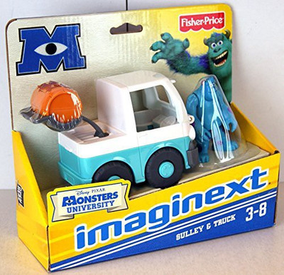 

Imaginext Disney Pixar Monsters University Sulley & Truck(Multicolor)