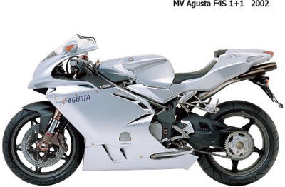 

Bburago MV Agusta F4S 1+1(Silver)