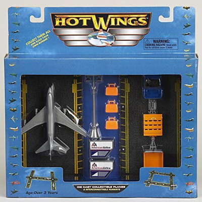 

Hot Wings Planes Hot Wings Airport Playset(Grey)