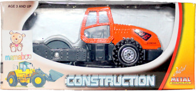 

Mamaboo Construction Mini Heavy Trucks Road Roller(Orange)