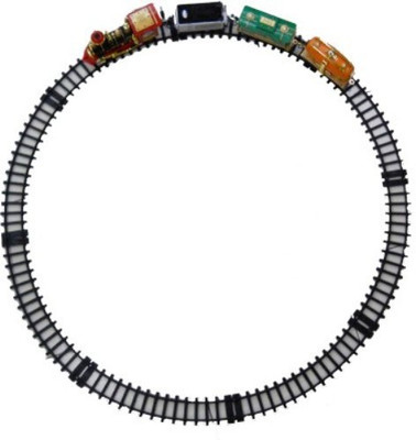 

Turban Toys Battery Operated Light Sound Smoke ChooChoo Classical Train Track Set For Kids(Multicolor)