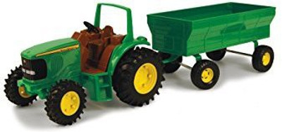 

Tomy Ertl John Deere 8" Tractor With Flarebox Wagon Set(Green)