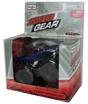 

Speedgear Maisto Speed Gear Diecast 4" Earth Shockers Motorized Deep(Blue)