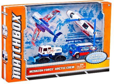 

Matchbox Sky Busters Mission Force Arctic Adventure Pack(Multicolor)