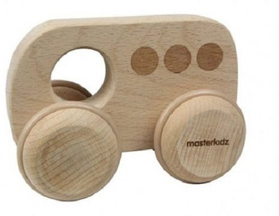 

Cicada Transport - Push Along Wooden Bus 5"/13cm - TC2B04(Multicolor)