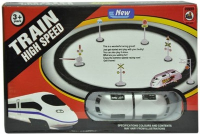 

SMT Combo of High Speed Metro Train((Black/Silver))