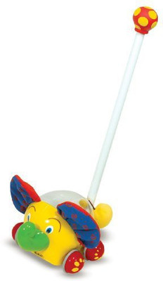 

Melissa & Doug Push Along Elephant(Multicolor)
