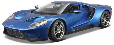 

Maisto 2017 Ford GT 1/18 Blue Diecast Scale Model Car(Blue)