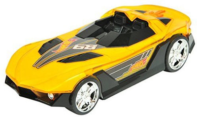 

Toy State State Hot Wheels Hyper Racer Light And Sound Yur So Fast(Yellow)