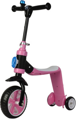 

Kids Evolution Ride On Cum Scooter (Pink)(Pink)
