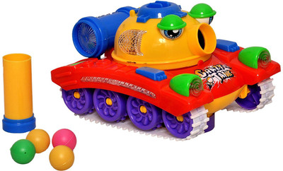 

Suvesa crazy tank with launching bomb(Colours May Vary Depending On Availability)(Multicolor)