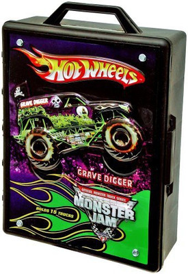 

Hot Wheels Monster Jam Truck Case(Black)