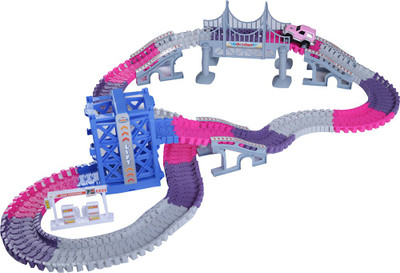 Maxtrax City Girls - 180 Track Pieces(Multicolor)
