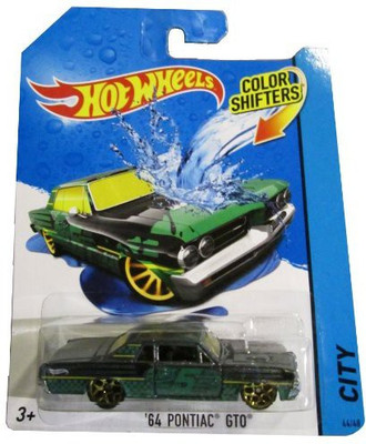 

Hot Wheels City 2014 Color Shifters '64 Pontiac Gto 44/48(Multicolor)
