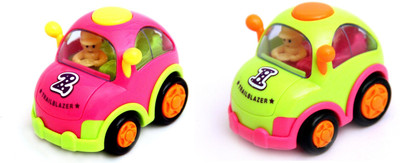 

Smiles Creation Smiles Creation Push And Go Friction Cartoon Car(Set Of Two)(Multicolor)