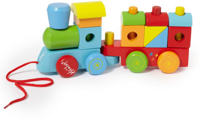 

Hamleys Shape Sorting Stacking Train(Multicolor)