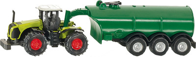 

Siku Claas Xerion with Vacuum Tanker(Multicolor)