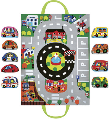

K's Kids Cars in Town(Multicolor)