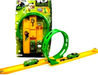 

Turban Toys Ben10 Racing Car With Track(Green)