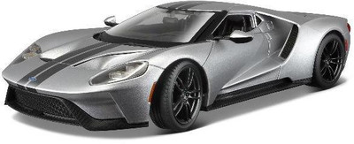 

Maisto 2017 Ford GT 1/18 Grey Diecast Scale Model Car(Grey)