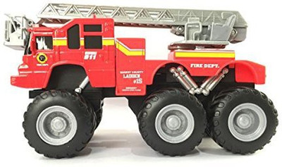 

MAISTO Builder Zone Quarry Monsters Ladder Truck (Red)(Red)