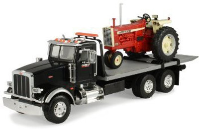 

ERTL Big Farm 116 Peterbilt Model 367 Delivery Truck With Roll(Black)