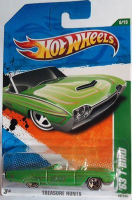 

Mattel 2011 Hot Wheels '63 Tbird (1963 Ford Thunderbird(Green)