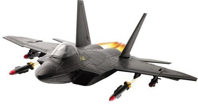 

Motormax Giant F22 Raptor Playset(Grey)