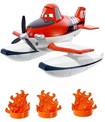 

Mattel Disney Planes Fire & Rescue Scoop & Spray Firefighter Dusty(Red)