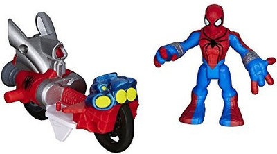 

Playskool Heroes Marvel Super Hero Adventures Spiderman With Web Racer(Multicolor)