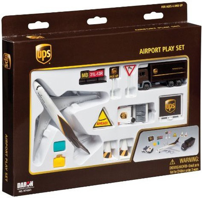 

Daron Ups Airport Playset(Brown)