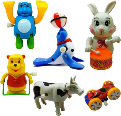 

Unique Toys 6 in 1 Key Winding Combo Set(Multicolor)
