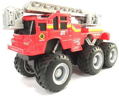 

MAISTO Builder Zone Quarry Monsters Ladder Truck Red(Red)