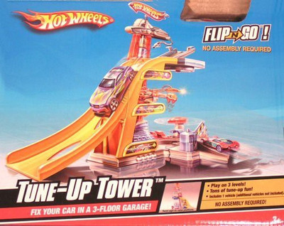 

Hot Wheels Flip 'N Go Tuneup Tower(Multicolor)