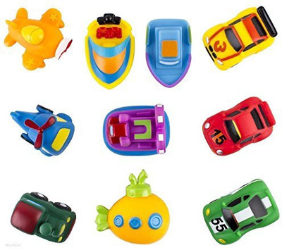 

WolVol 10 Pieces Rubber Water Squirties Bath(Multicolor)