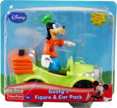 Fisher-Price Mickey Mouse Clubhouse Goofy'S & Car Pack(Multicolor)