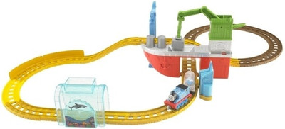 

Thomas & Friends Thomas & Friend Shark Exhibit Deluxe Set(Multicolor)