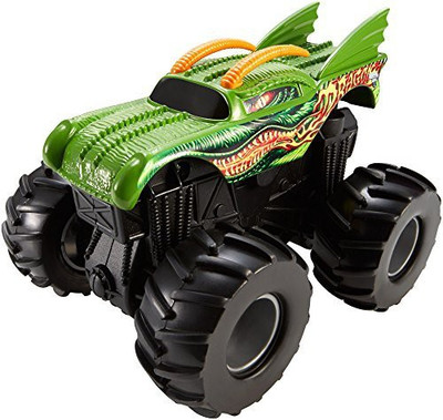 

Hot Wheels Monster Jam Rev Tredz Dragon(Green)