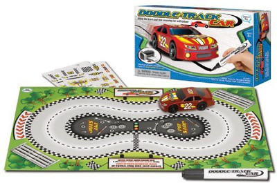 

Daydream Toy Doodletrack Car Set Assorted Colors(Red)