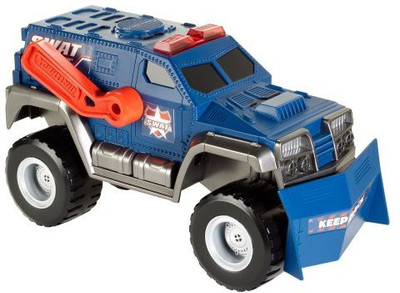 

Matchbox Power Shift Police Truck(Blue)