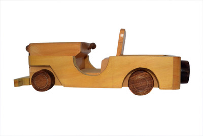 

Univ Hadcarved Wooden Zipsy Toy(Dark Brown)