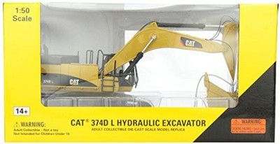 

Norscot Cat 374D L Hydraulic Excavator150 Scale(Yellow)