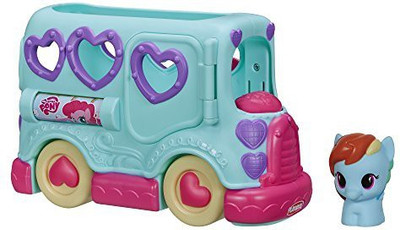 

Playskool My Little Pony Rainbow Dash Friendship Bus(Multicolor)