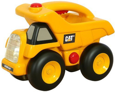 Toy State State Caterpillar Construction Flash Light And Night Light(Yellow)