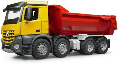 

Bruder Mb Arocs Halfpipe Dump Truck(Multicolor)