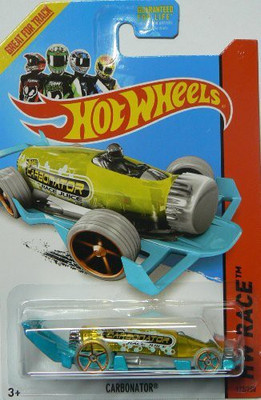 

Hot Wheels 2014 Xraycers Hw Race Yellow Carbonator 172/250(Multicolor)