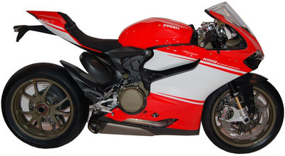

Maisto Diecast Bike Ducati 1199 Superleggera Scale 1:18(Red, White)